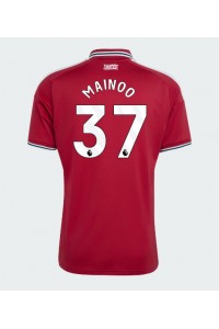 Manchester United Kobbie Mainoo #37 Fotballdrakt Hjemme Klær 2026-27 Korte ermer